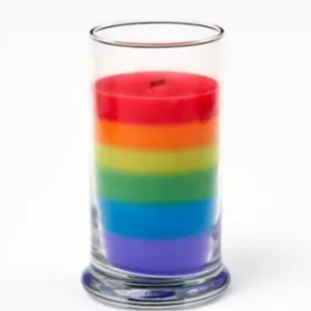 Rainbow Sprinkles Scented 6 Layer Candle